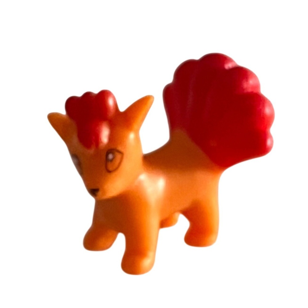 Nintendo Pokemon Vulpix Mini Figure Orange Fire Type Collectible Toy